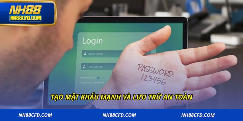 Tạo mật khẩu mạnh và lưu trữ an toàn